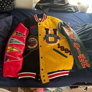 Selling a Smoke Rise Varisty Jacket, Size XL, fits like a Large/maybe medium